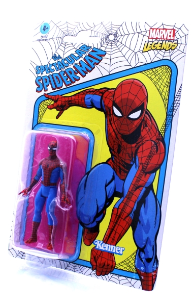 Marvel Legends Retro Actionfigur "the spectacular Spider-Man" von Kenner
